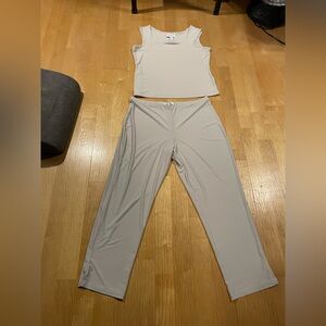 Sympli Light Taupe Trousers
